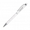 Шариковая ручка Crystal, белая с логотипом в Балашихе заказать по выгодной цене в кибермаркете AvroraStore