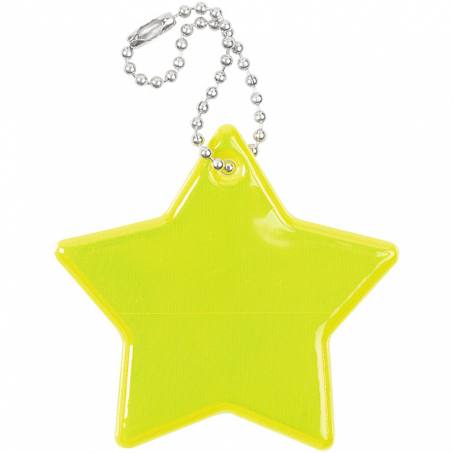 Светоотражатель Spare Care, звезда, желтый неон с логотипом в Балашихе заказать по выгодной цене в кибермаркете AvroraStore
