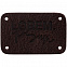 Лейбл кожаный Beta, S, коричневый с логотипом в Балашихе заказать по выгодной цене в кибермаркете AvroraStore