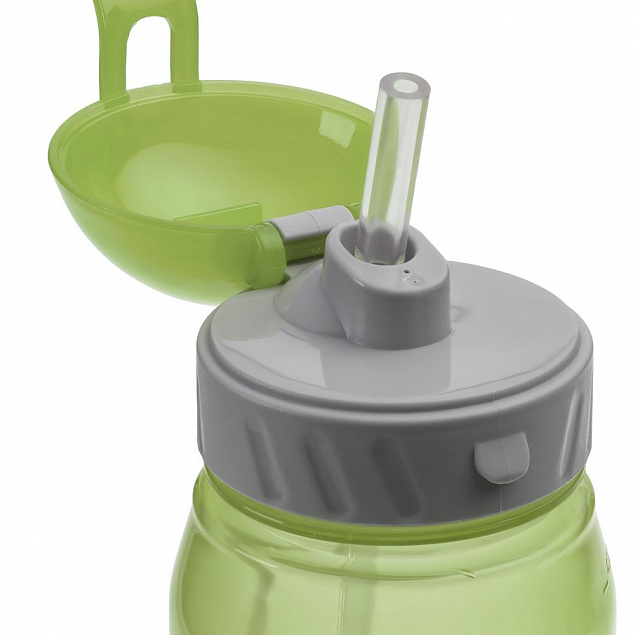 Бутылка для воды Aquarius, зеленая с логотипом в Балашихе заказать по выгодной цене в кибермаркете AvroraStore