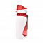 Спортивная бутылка для воды Атлетик - Красный PP с логотипом в Балашихе заказать по выгодной цене в кибермаркете AvroraStore