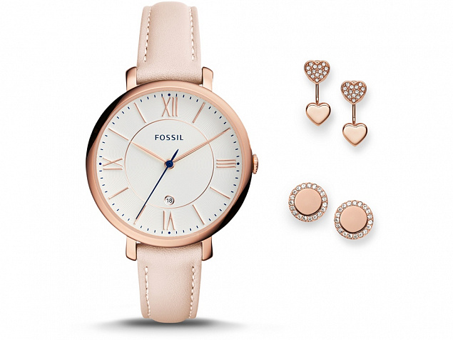 Подарочный набор: часы наручные женские, пусеты с логотипом в Балашихе заказать по выгодной цене в кибермаркете AvroraStore