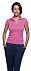 Рубашка поло женская без пуговиц PRETTY 220, кобальт (темно-синяя) с логотипом в Балашихе заказать по выгодной цене в кибермаркете AvroraStore