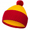 Шапка Snappy, желтая с красным с логотипом в Балашихе заказать по выгодной цене в кибермаркете AvroraStore