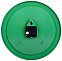 Часы настенные Vivid large, зеленые с логотипом в Балашихе заказать по выгодной цене в кибермаркете AvroraStore
