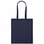 Холщовая сумка Basic 105, синяя с логотипом в Балашихе заказать по выгодной цене в кибермаркете AvroraStore