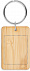 Брелок из бамбука с логотипом в Балашихе заказать по выгодной цене в кибермаркете AvroraStore