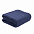 Плед LYKKE MIDI, темно-синий, шерсть 30%, акрил 70%, 150*200 см с логотипом в Балашихе заказать по выгодной цене в кибермаркете AvroraStore