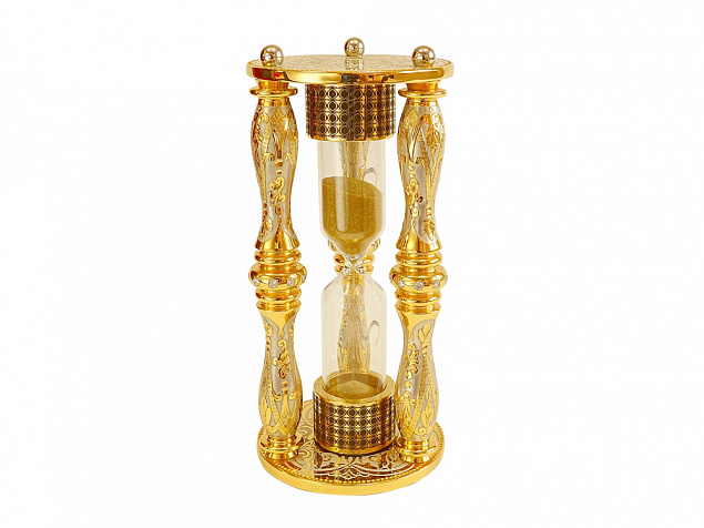 Песочные часы "Золотой песок" с логотипом в Балашихе заказать по выгодной цене в кибермаркете AvroraStore