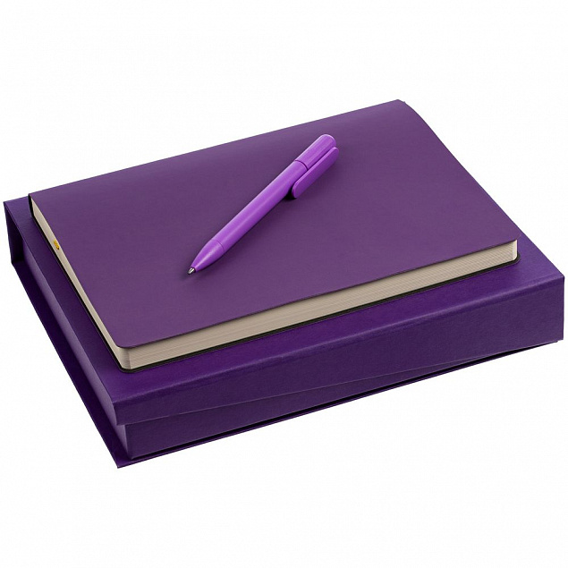 Набор Flex Shall Simple, фиолетовый с логотипом в Балашихе заказать по выгодной цене в кибермаркете AvroraStore