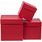 Коробка Cube M, красная с логотипом в Балашихе заказать по выгодной цене в кибермаркете AvroraStore