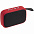 Беспроводная колонка с FM-радио Borsetta, красная с логотипом в Балашихе заказать по выгодной цене в кибермаркете AvroraStore