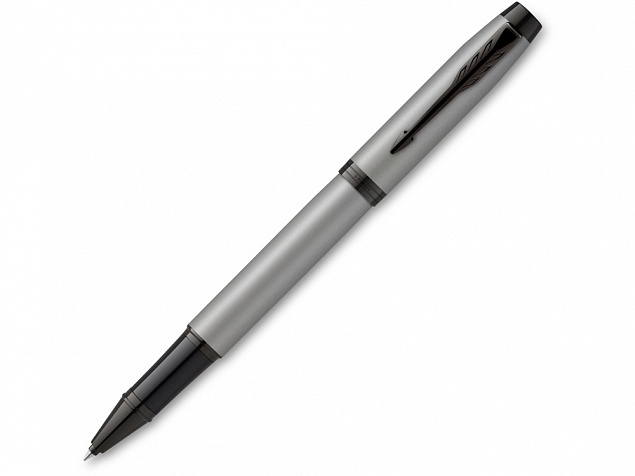 Ручка роллер Parker IM MGREY BT с логотипом в Балашихе заказать по выгодной цене в кибермаркете AvroraStore