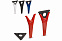 Скребок 3 в 1,красный с логотипом в Балашихе заказать по выгодной цене в кибермаркете AvroraStore