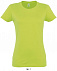 Фуфайка (футболка) IMPERIAL женская,Зеленое яблоко М с логотипом в Балашихе заказать по выгодной цене в кибермаркете AvroraStore