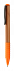 Эко ручка, оранжевая с логотипом в Балашихе заказать по выгодной цене в кибермаркете AvroraStore