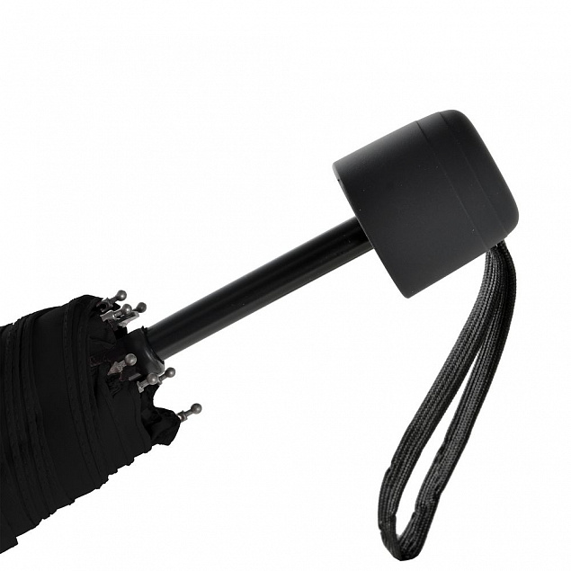 Зонт складной Mini Hit Dry-Set, черный с логотипом в Балашихе заказать по выгодной цене в кибермаркете AvroraStore