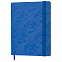 Бизнес-блокнот Tabby Biggy, гибкая обложка, в клетку, синий с логотипом в Балашихе заказать по выгодной цене в кибермаркете AvroraStore