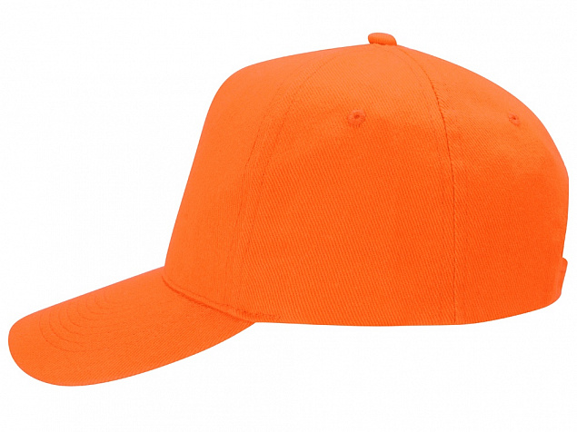 Бейсболка Florida 5-ти панельная, оранжевый с логотипом в Балашихе заказать по выгодной цене в кибермаркете AvroraStore