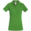 Рубашка поло женская Safran Timeless зеленое яблоко с логотипом в Балашихе заказать по выгодной цене в кибермаркете AvroraStore