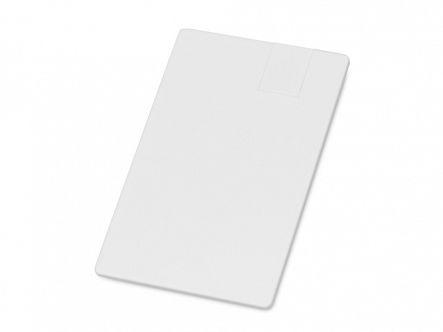USB-флешка на 16 Гб Card в виде пластиковой карты  с логотипом в Балашихе заказать по выгодной цене в кибермаркете AvroraStore