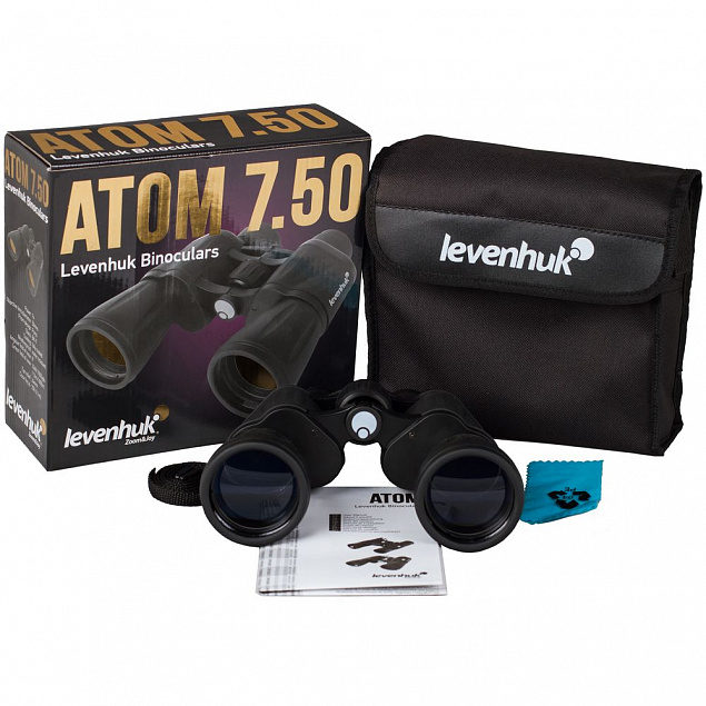 Бинокль Atom 7x, линзы 50 мм с логотипом в Балашихе заказать по выгодной цене в кибермаркете AvroraStore