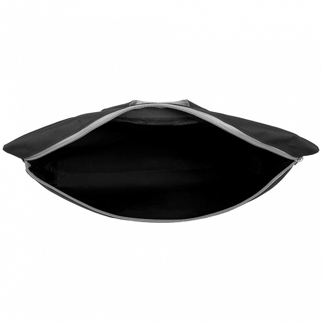Сумка-папка SIMPLE, черная с логотипом в Балашихе заказать по выгодной цене в кибермаркете AvroraStore