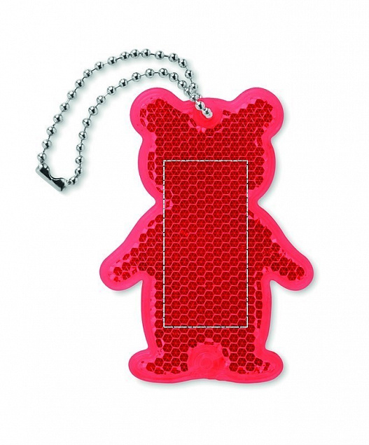 Светоотражатель в форме медведя с логотипом в Балашихе заказать по выгодной цене в кибермаркете AvroraStore
