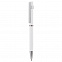 Ручка шариковая "Mars", белый, покрытие soft touch с логотипом в Балашихе заказать по выгодной цене в кибермаркете AvroraStore
