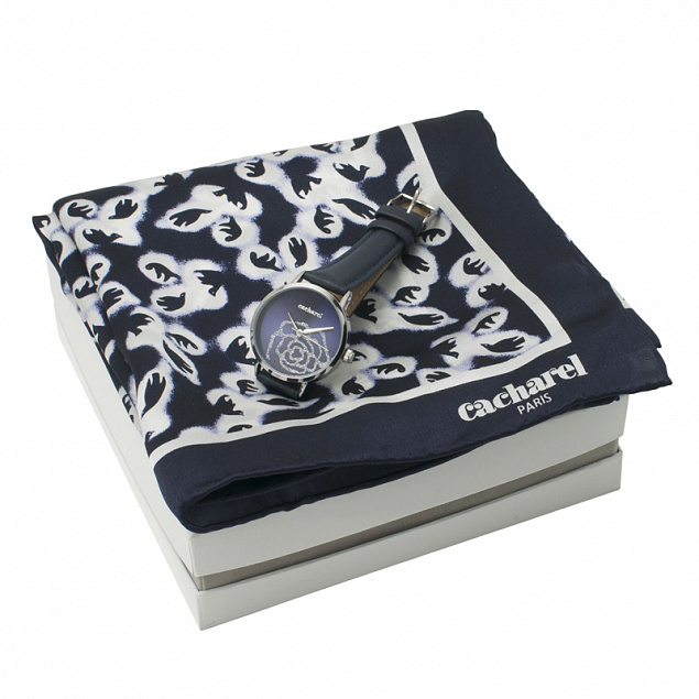 Набор (платок шейный, часы наручные) с логотипом в Балашихе заказать по выгодной цене в кибермаркете AvroraStore