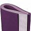 Ежедневник Flat, недатированный, фиолетовый с логотипом в Балашихе заказать по выгодной цене в кибермаркете AvroraStore