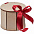 Коробка круглая Drummer, круглая, с красной лентой с логотипом в Балашихе заказать по выгодной цене в кибермаркете AvroraStore