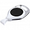 Ретрактор Dorset, белый с черным с логотипом в Балашихе заказать по выгодной цене в кибермаркете AvroraStore