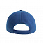 Бейсболка FIJI, 5 клиньев, 100 % переработанный полиэстер, липучка, синий с логотипом в Балашихе заказать по выгодной цене в кибермаркете AvroraStore