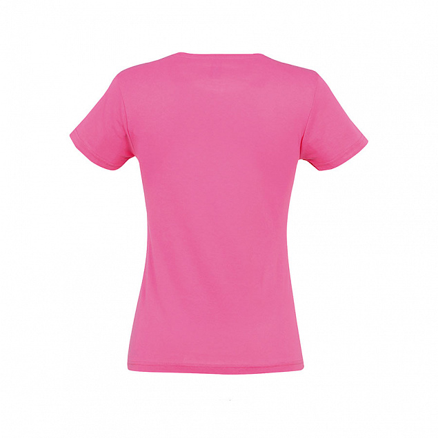 Футболка MISS XXL розовый 100% хлопок 150, г/м2 с логотипом в Балашихе заказать по выгодной цене в кибермаркете AvroraStore