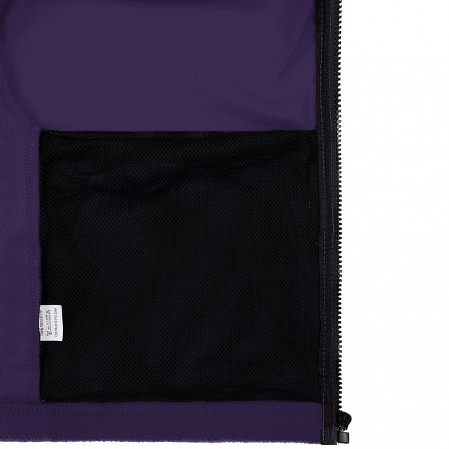 Жилет флисовый Manakin, фиолетовый с логотипом в Балашихе заказать по выгодной цене в кибермаркете AvroraStore