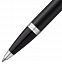 Ручка шариковая Parker IM Essential Muted Black CT, черная с логотипом в Балашихе заказать по выгодной цене в кибермаркете AvroraStore