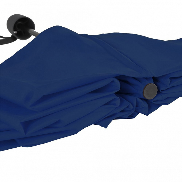 Зонт складной Hit Mini, темно-синий с логотипом в Балашихе заказать по выгодной цене в кибермаркете AvroraStore