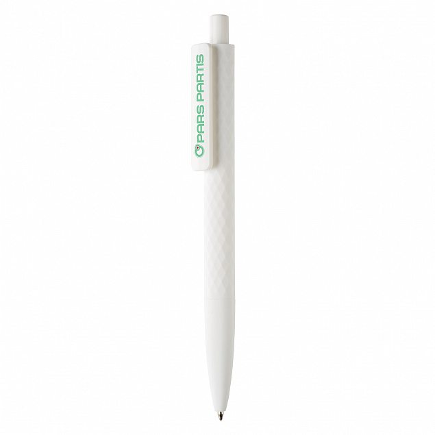 Ручка X3 Smooth Touch, белый с логотипом в Балашихе заказать по выгодной цене в кибермаркете AvroraStore
