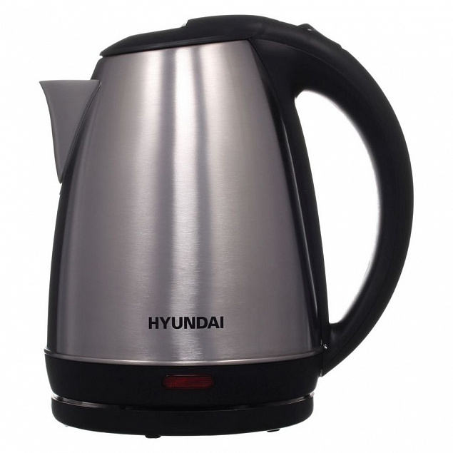 Чайник Drink Wink, серебристый с черным с логотипом в Балашихе заказать по выгодной цене в кибермаркете AvroraStore