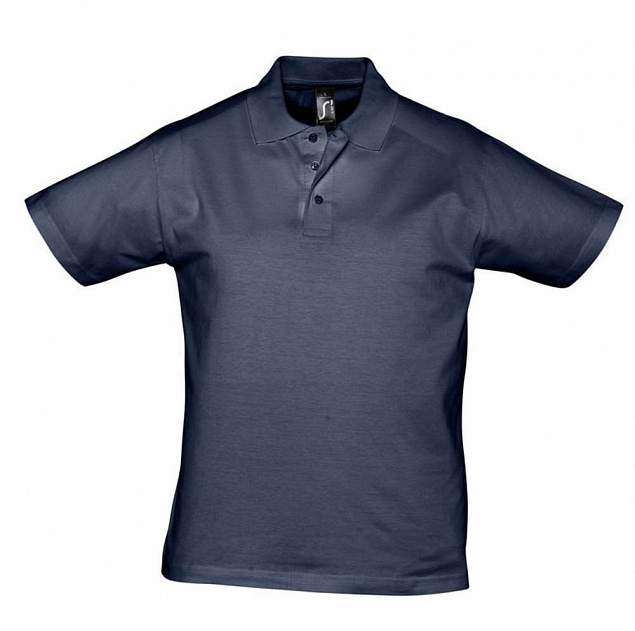 Рубашка поло мужская Prescott Men 170, кобальт (темно-синяя) с логотипом в Балашихе заказать по выгодной цене в кибермаркете AvroraStore