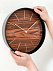 Часы настенные Reed, палисандр с логотипом в Балашихе заказать по выгодной цене в кибермаркете AvroraStore