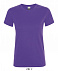 Фуфайка (футболка) REGENT женская,Темно-фиолетовый L с логотипом в Балашихе заказать по выгодной цене в кибермаркете AvroraStore