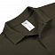 Рубашка поло ID.001 коричневая с логотипом в Балашихе заказать по выгодной цене в кибермаркете AvroraStore