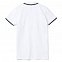 Рубашка поло женская Practice women 270, белая с темно-синим с логотипом в Балашихе заказать по выгодной цене в кибермаркете AvroraStore