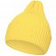 Шапка Yong, светло-желтая с логотипом в Балашихе заказать по выгодной цене в кибермаркете AvroraStore