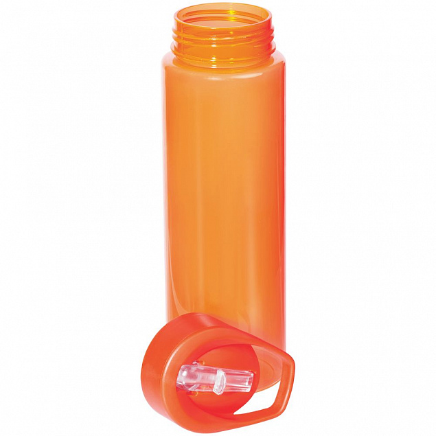 Бутылка для воды Holo, оранжевая с логотипом в Балашихе заказать по выгодной цене в кибермаркете AvroraStore