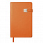 Ежедневник недатированный Spirit , А5, оранжевый, кремовый блок с логотипом в Балашихе заказать по выгодной цене в кибермаркете AvroraStore