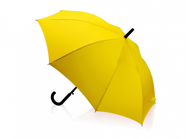 Зонт-трость полуавтомат Wetty с проявляющимся рисунком, желтый с логотипом в Балашихе заказать по выгодной цене в кибермаркете AvroraStore