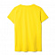 Футболка женская T-bolka Lady, желтая с логотипом в Балашихе заказать по выгодной цене в кибермаркете AvroraStore